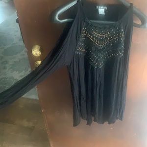 Venus cold shoulder dressy top